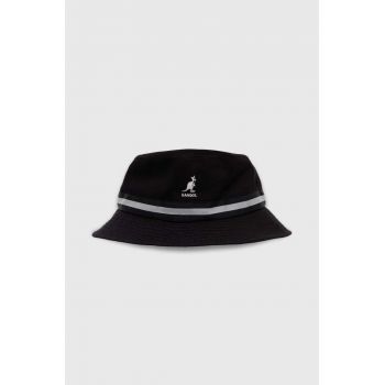 Kangol pălărie din bumbac Lahinch culoarea negru, bumbac K4012SP-BEIGE de firma originala