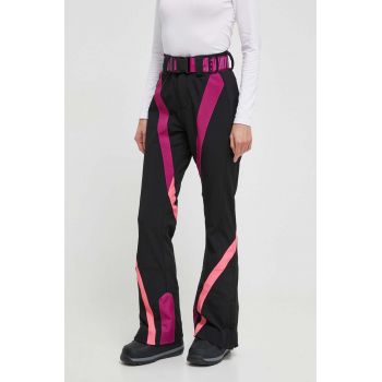 P.E Nation pantaloni Chamonix culoarea negru