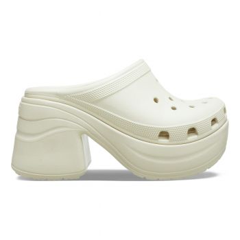 Saboți Crocs Classic Siren Clog Bej - Bone de firma originali