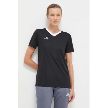 adidas Performance tricou Entrada 22 femei, culoarea negru H57572