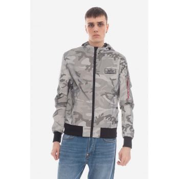 Alpha Industries geacă culoarea gri, de tranziție 126138RC.125-grey