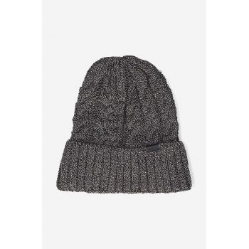 Kangol căciulă Cable Beanie HEATHER culoarea gri, din tricot gros K3376HT-TANHEATHER