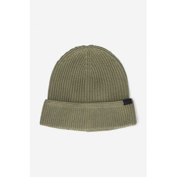 Kangol căciulă culoarea gri, din tricot gros K0702CO-FLANNEL