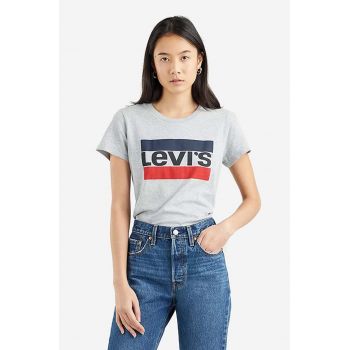 Levi's tricou din bumbac The Perfect Tee culoarea gri 17369.1687-grey de firma original