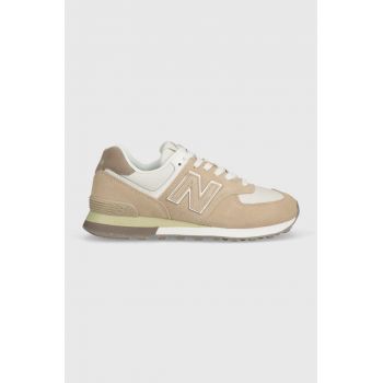 New Balance sneakers 574 culoarea bej U574SBW