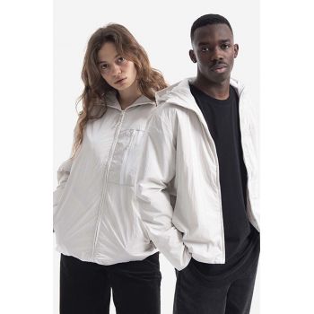 Rains geacă Drifter Jacket culoarea alb, de tranziție, oversize 1532.OFFWHITE-OFF.WHITE de firma originala