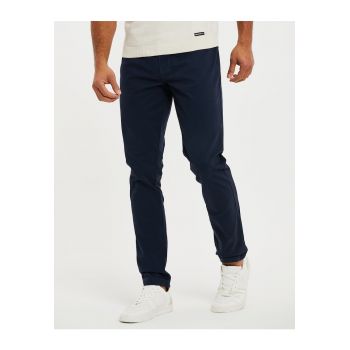 Blugi uni cu talie medie Monico 6365