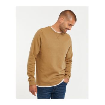 Bluza de trening cu decolteu la baza gatului Kisele 5565