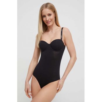 BOSS body culoarea negru, neted