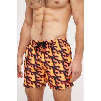 HUGO pantaloni scurti de baie culoarea rosu