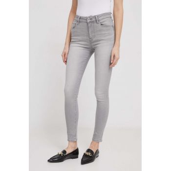 Pepe Jeans jeansi femei, culoarea gri