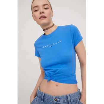 Tommy Jeans tricou din bumbac femei DW0DW17361