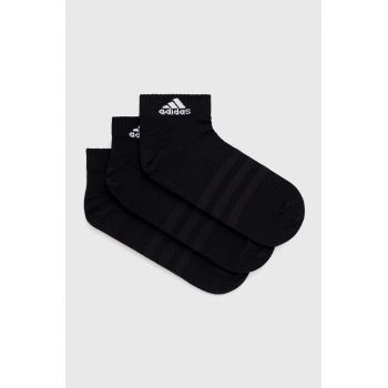 adidas Performance șosete 3-pack culoarea negru IC1282