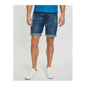 Bermude de denim Burt 7749 de firma originali