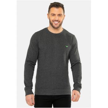 Bluza de trening cu decolteu la baza gatului Satsuma