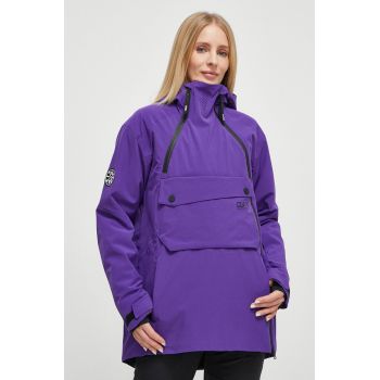 Colourwear geaca de snowboard Cake 2.0 culoarea violet ieftina