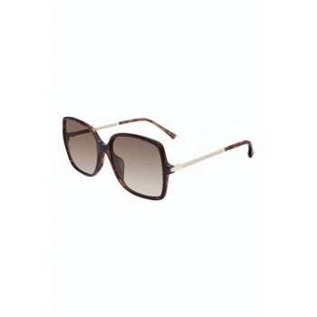 Ochelari de soare patrati cu aspect tortoise Eppie