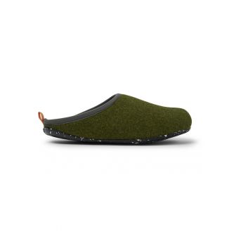 Papuci de lana cu model colorblock Wabi Twins 8631