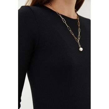 Rochie slim fit striata din tricot