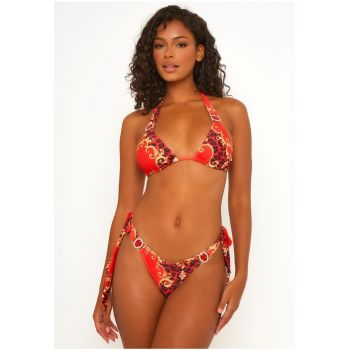 Slip brazilian cu snururi Bella 7359