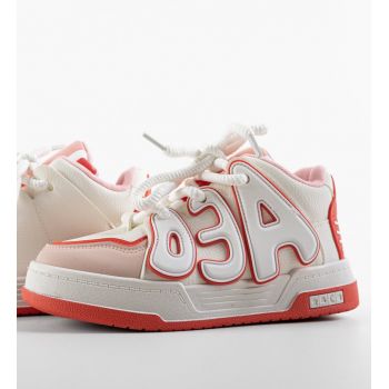 Sneakers dama Bailey Portocalii ieftina