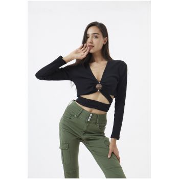 Bluza crop Heatwaves