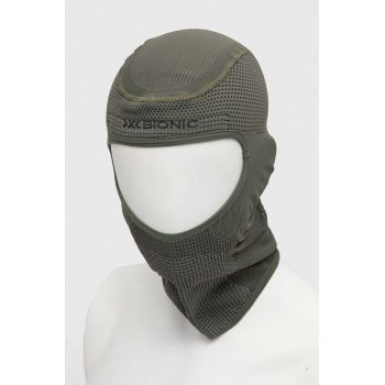 X-Bionic masca Stormcap Face 4.0 culoarea verde la reducere