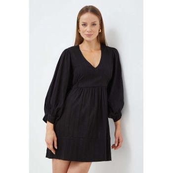 Melissa Odabash rochie de plajă din bumbac culoarea negru