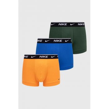 Nike boxeri 3-pack barbati, culoarea galben