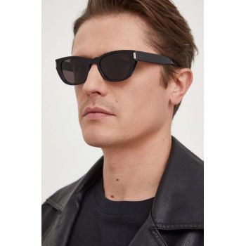 Saint Laurent ochelari de soare barbati, culoarea negru Saint Laurent ochelari de soare barbati, culoarea negru