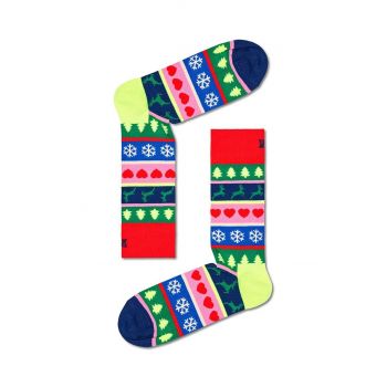 Happy Socks sosete Christmas Stripe Sock