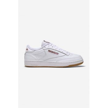 Reebok Classic sneakers din piele Reebok Club C 85 IE1873 culoarea alb IE1873-white