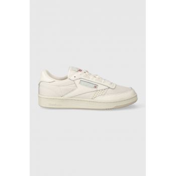 Reebok sneakers Club C 85 Vintage culoarea bej