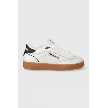 Reebok sneakers Club C Bulc culoarea alb