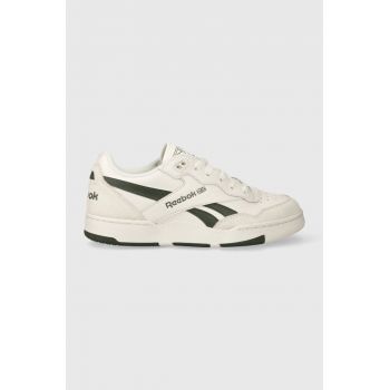 Reebok sneakers din piele BB 4000 II culoarea bej