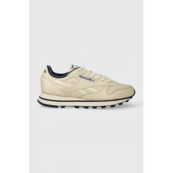 Reebok sneakers din piele culoarea bej IF0544.100033724 de firma originali