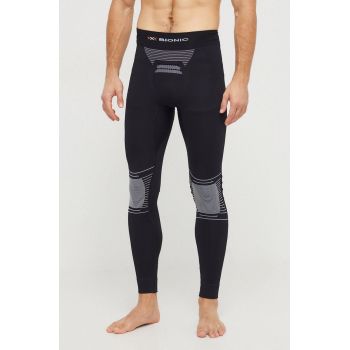 X-Bionic leggings funcționali Energizer 4.0 culoarea negru
