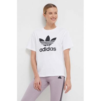 adidas Originals tricou femei, culoarea bej