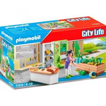 Jucarie 71333 City Life school kiosk, construction toy