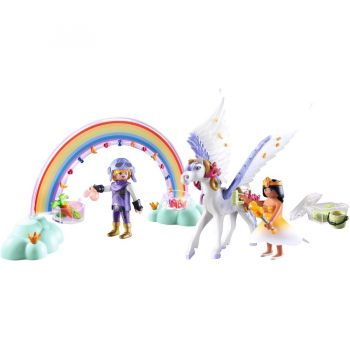 Jucarie 71361 Princess Magic Celestial Pegasus with Rainbow, construction toy