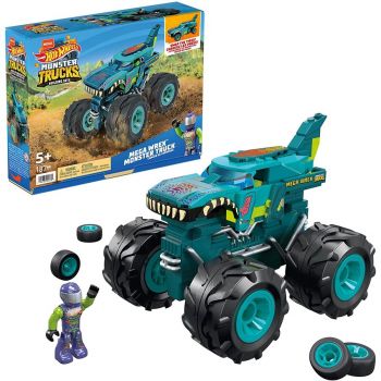 Mega Construx Hot Wheels Mega Wrex Monster Truck Construction Toy