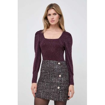 Morgan pulover femei, culoarea violet, light de firma original