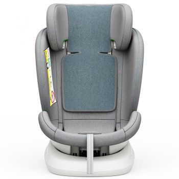 Scaun Auto Tweety Plus Deluxe Buf Boof i-size rotativ 360 cu Isofix 40-150 cm LightBlue la reducere