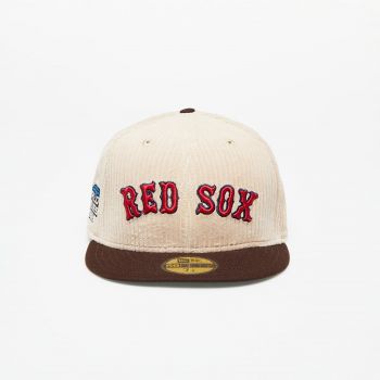 New Era Boston Red Sox 59FIFTY Fall Cord Fitted Cap Brown