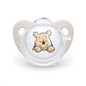 Suzeta Nuk Disney Winnie Silicon M2 Bej 6-18 luni