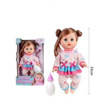 Papusa pentru fete cu Functii Realiste Lunabebe Drink Wet Baby