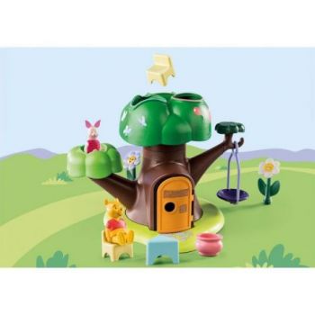 PLAYMOBIL - 1.2.3 & DISNEY: CASA DIN COPAC A LUI WINNIE SI PIGLET