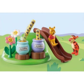 PLAYMOBIL - 1.2.3 & DISNEY: GRADINA CU ALBINE A LUI WINNIE SI TIGGER ieftin