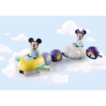 PLAYMOBIL - 1.2.3 & DISNEY: ZBORUL LUI MICKEY SI MINNIE PRINTRE NORI ieftin