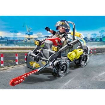 PLAYMOBIL - VEHICUL SWAT PENTRU TEREN SI APA ieftin